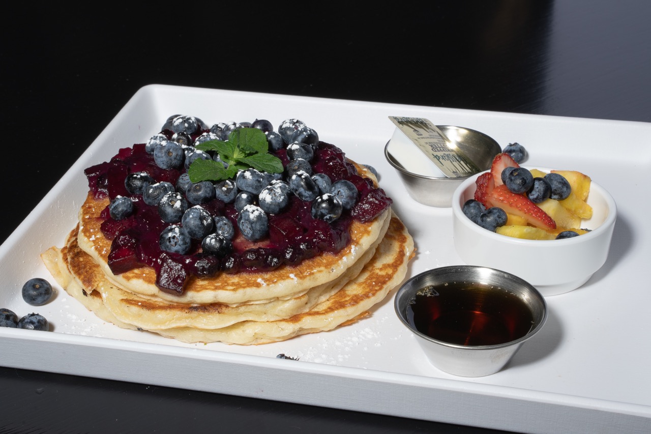 RealGood Brunch Blueberry Pancakes made from scratch